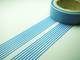 Washi Tape lines blue 15mm