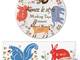 Washi Tape Relaxed Animals 28mm