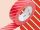 Washi Tape stripe red 15mm