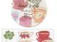 Washi Tape Tea Time 28mm