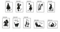 Silhouette Stamp Squirrel