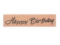 Stempel Happy Birthday groß