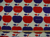 Apfel rot blau Apfel rot blau
