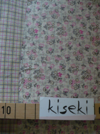 beidseitig Blümchen - karo rosa beidseitig Blümchen - karo rosa