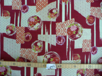 Patch Fluss burgund Patch Fluss burgund