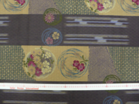 Shibori Blumen blau Shibori Blumen blau