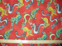 Tiger und Drachen rot Tiger und Drachen rot