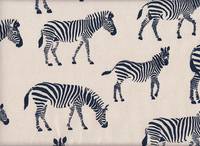 Zebra weiß (Canvas)