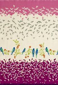 Echino Birdsong pink Echino Birdsong pink