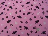 Wachstuch Alice im Wunderland rosa Wachstuch Alice im Wunderland rosa
