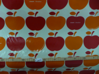 Wachstuch Apfel rot orange Wachstuch Apfel rot orange