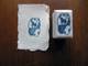 porcelain stamp Black cat porcelain stamp Black cat