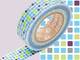 Washi Tape tile blue 15mm Washi Tape tile blue 15mm