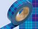 Washi Tape tartan checked blue 15mm Washi Tape tartan checked blue 15mm