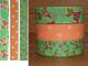 Washi Tape Rose orange 3er Set 15mm Washi Tape Rose orange 3er Set 15mm