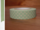 Washi Tape dots light green 15mm Washi Tape dots light green 15mm