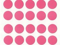 Aufkleber Punkte pink 80pcs Aufkleber Punkte pink 80pcs
