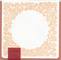 Letterpress folio card S. small flower Letterpress folio card S. small flower