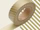 Washi Tape stripe gold 15mm Washi Tape stripe gold 15mm