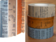 Washi Tape Old Book 3er Set 20mm Washi Tape Old Book 3er Set 20mm