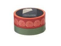 Masking Tape Conran Leaf 2er Set 15mm+10mm Masking Tape Conran Leaf 2er Set 15mm+10mm