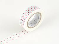 Washi Tape marble scarlet 15mm Washi Tape marble scarlet 15mm