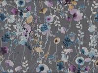Watercolor Flower gray Watercolor Flower gray
