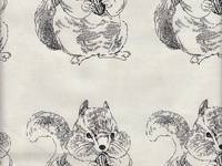 Panel Eichhörnchen weiß Panel Eichhörnchen weiß