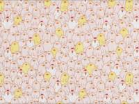 Hühner rosa double gauze Hühner rosa double gauze