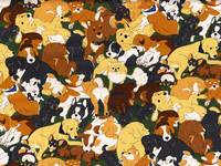 Hunde grün Hunde grün