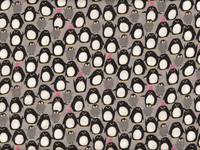 Pinguin grau double gauze Pinguin grau double gauze
