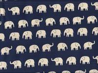 Elefanten groß weiß auf schwarz