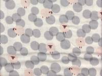 Schafe grau double gauze Schafe grau double gauze