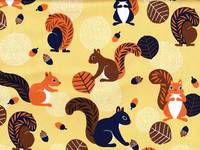 Eichhörnchen gelb Eichhörnchen gelb