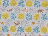 Waldtiere hellgrau Waldtiere hellgrau