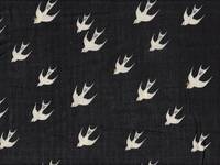 Schwalbe schwarz double gauze Schwalbe schwarz double gauze