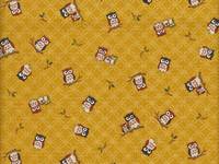 Eulen klein gelb Eulen klein gelb