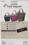 Schnittmuster Tote bag set Schnittmuster Tote bag set