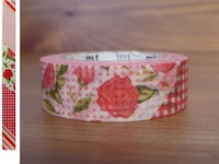Masking Tape Flower red