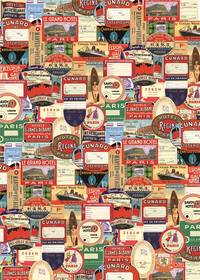 Wrap Sheet - Poster - Bon Voyage Labels Wrap Sheet - Poster - Bon Voyage Labels