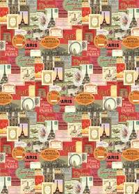 Wrap Sheet - Poster - Paris Labels Wrap Sheet - Poster - Paris Labels