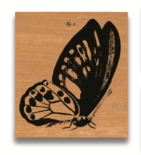 Rubber Stamp Schmetterling Fig.2