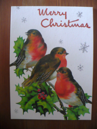Weihnachtskarte Merry Christmas