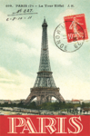 Carte Postale Paris Postcard 7