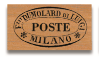 Rubber Stamp Poste Milano