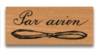 Rubber Stamp Par Avion Rubber Stamp Par Avion