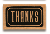 Rubber Stamp Thanks Rubber Stamp Thanks