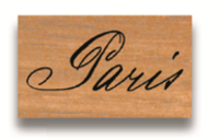 Rubber Stamp Paris klein Rubber Stamp Paris klein