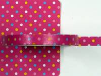 Masking Tape Dot pink 6mm