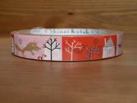 Shinzi Katoh Deco Tape Red Hood 15mm Shinzi Katoh Deco Tape Red Hood 15mm